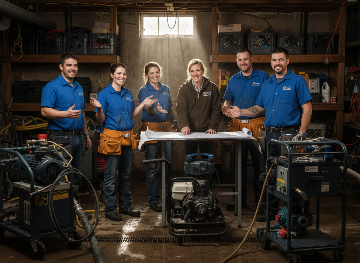 Fargo Basement Recovery team