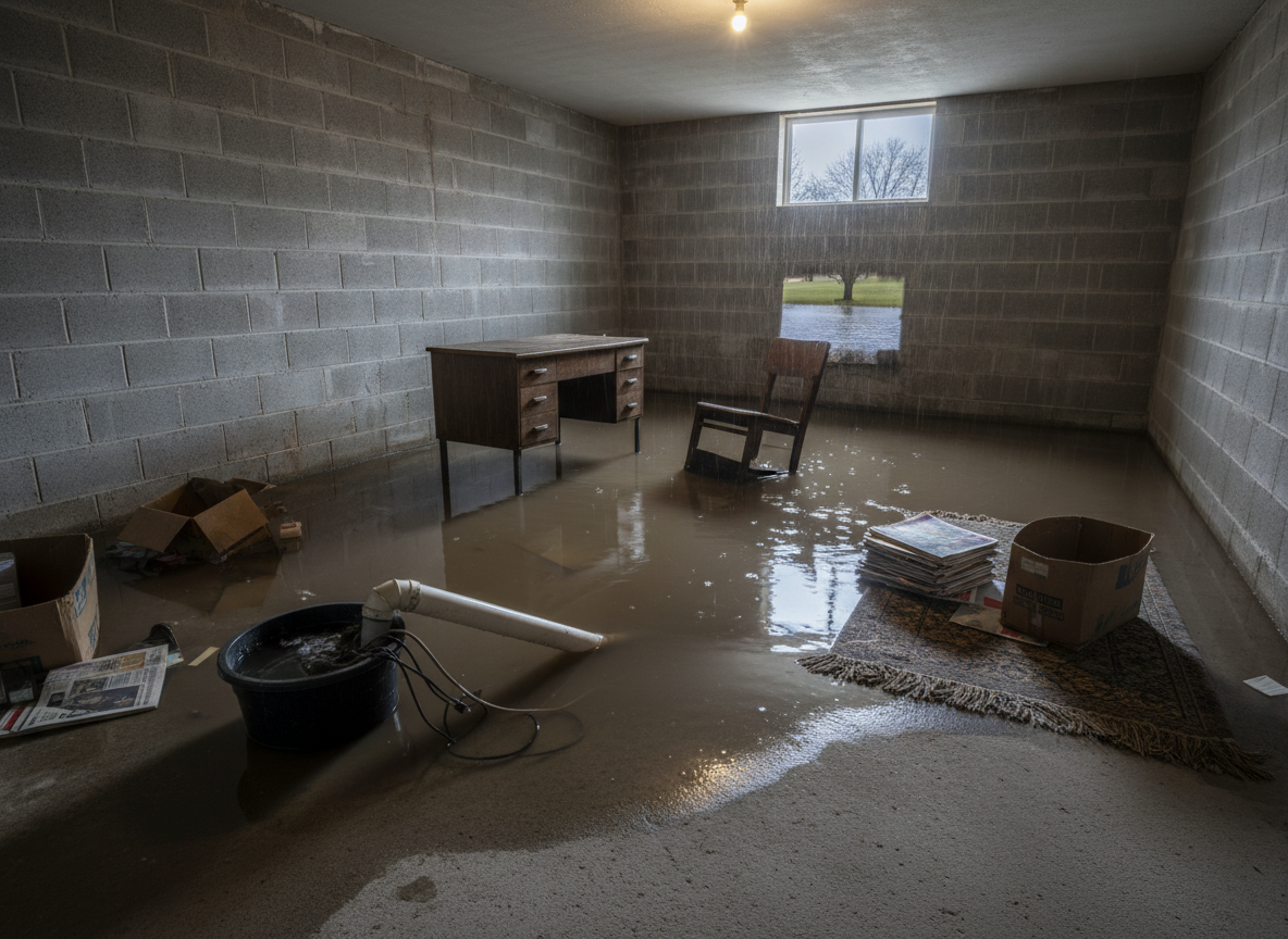 Why Fargo Basements Flood After Heavy Rain and Sump Pump Problems